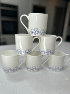 "Blue Elephant" 12oz Fine Bone China Mug