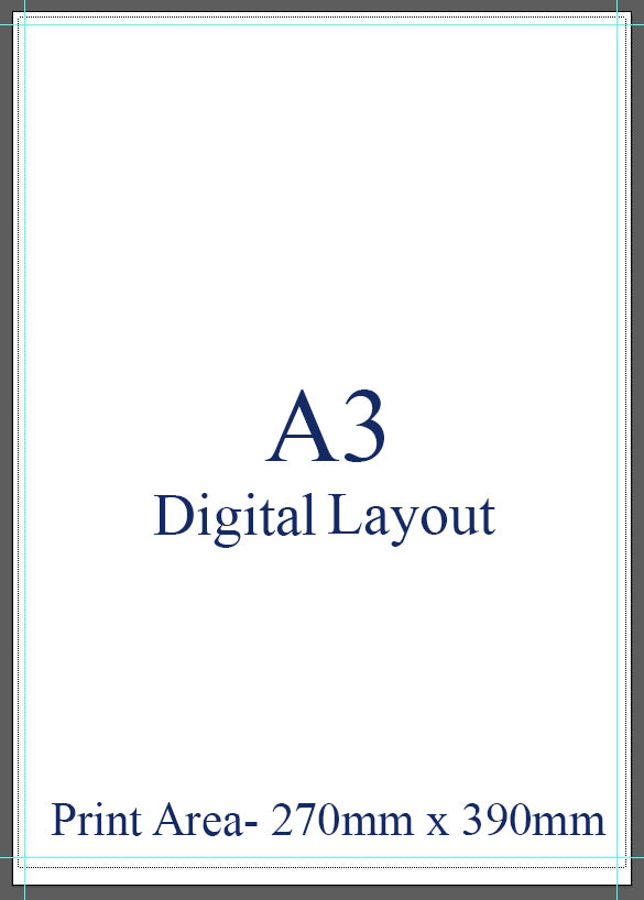 A3 digital – print area 270 × 390mm