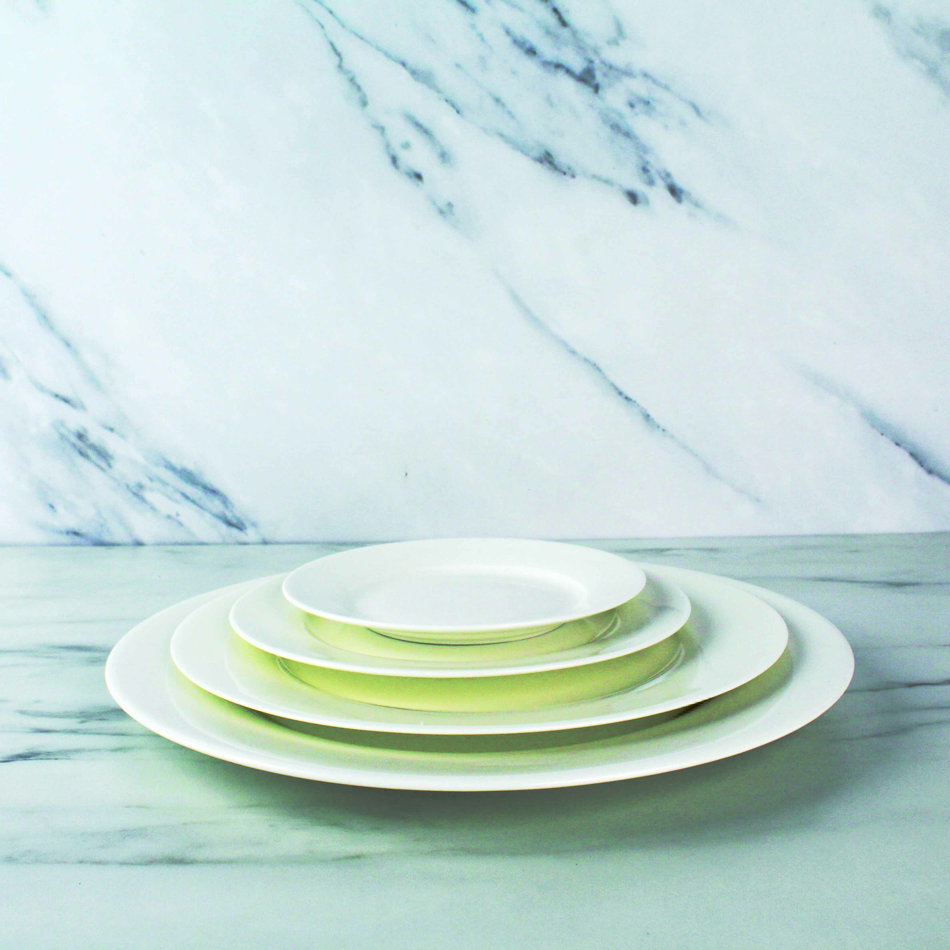 Rimmed Plate