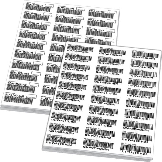 Barcodes printed on ceramic ware