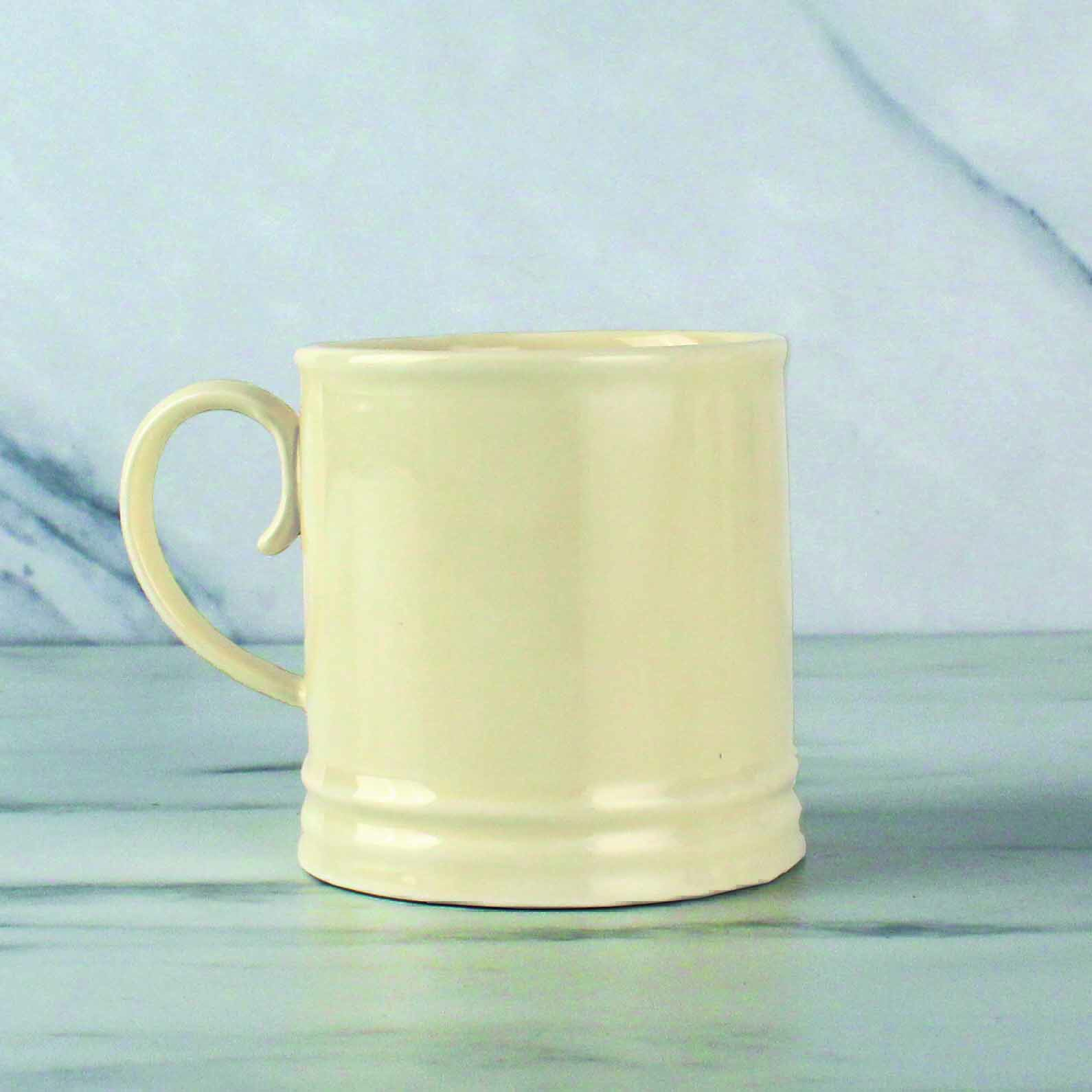 Creamware Tankard- Rustic