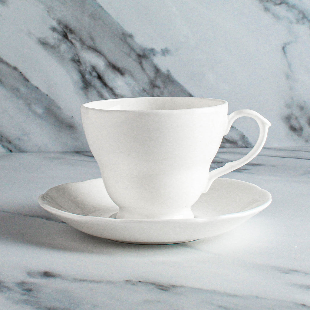 Royalee Amber Cup and Saucer