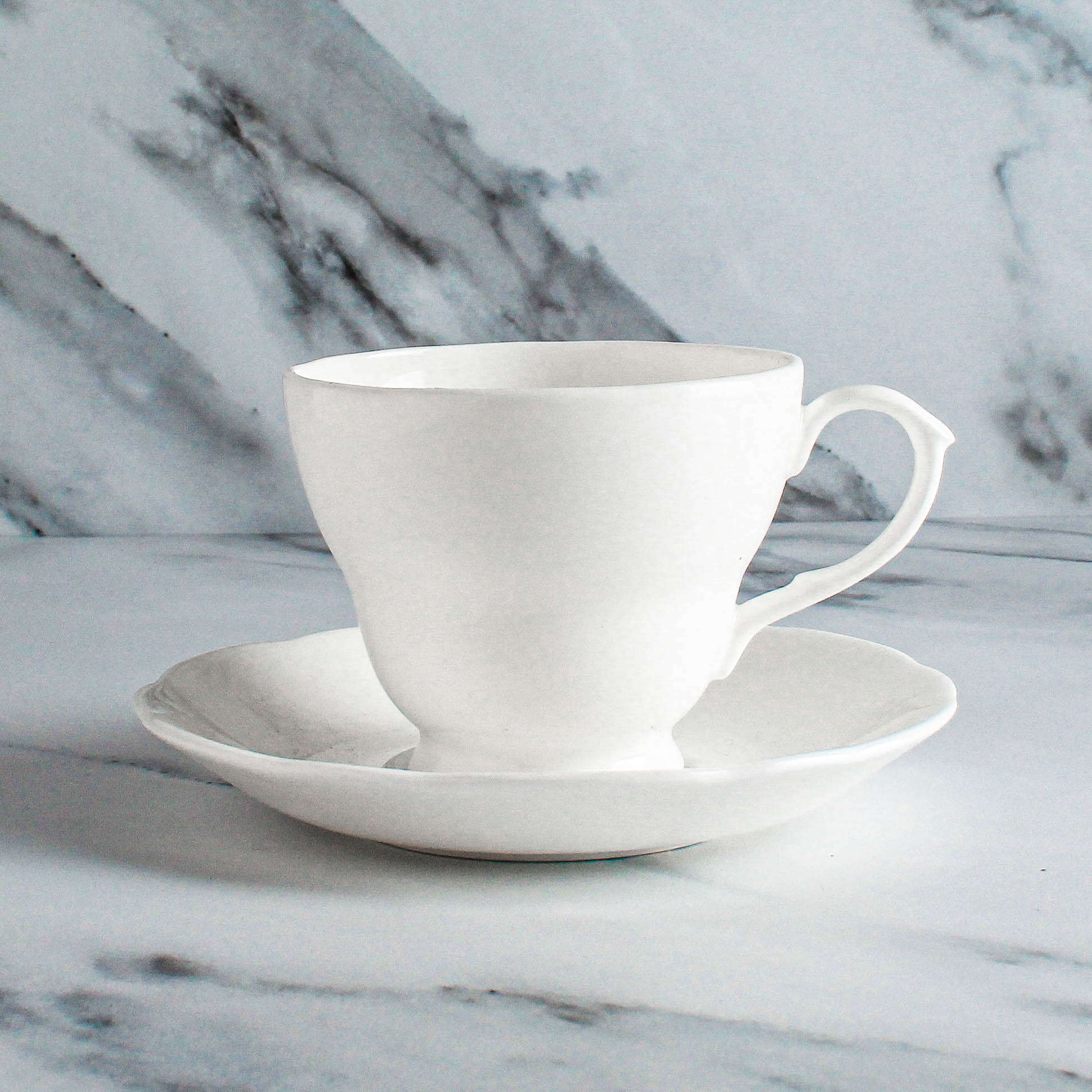 Royalee Amber Cup and Saucer