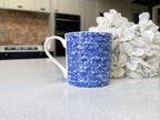 "Blue Wrap Around" 12oz Fine Bone China Mug