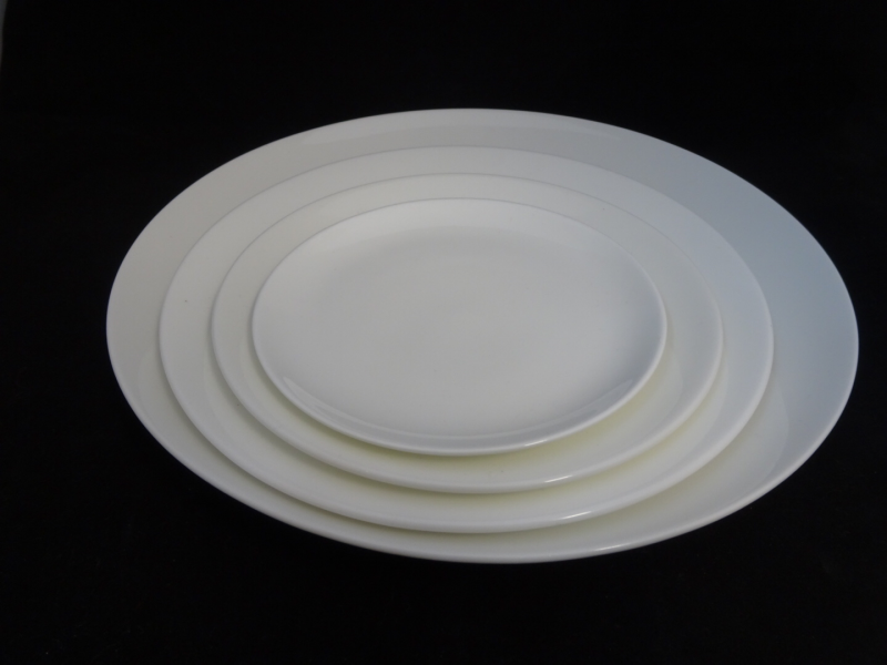 Plates - Ceramic - 8'' White Plate  Longforte – Longforte Trading Ltd